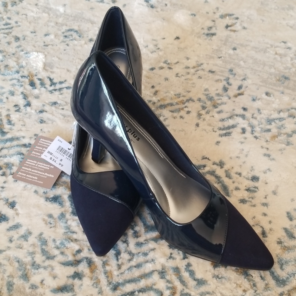 Comfortable slip on heels
